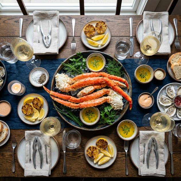 Giant Alaskan King Crab Legs – Crazy Amount of Meat Inside