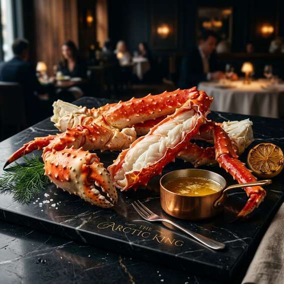 Giant Alaskan King Crab Legs – Crazy Amount of Meat Inside